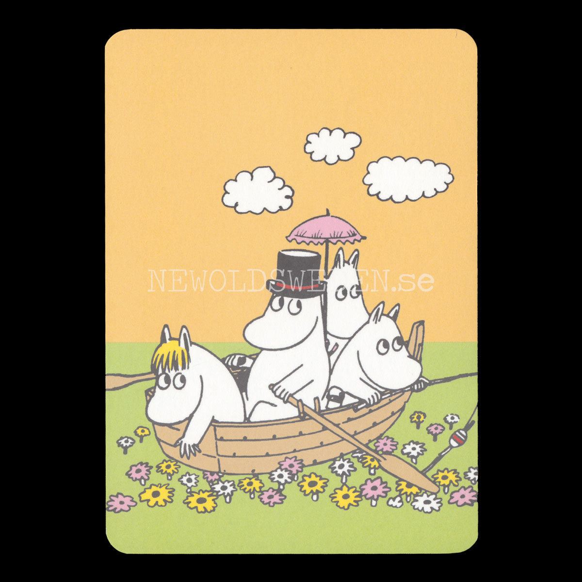 MOOMIN Pastel Postcard - MOOMIN - 350