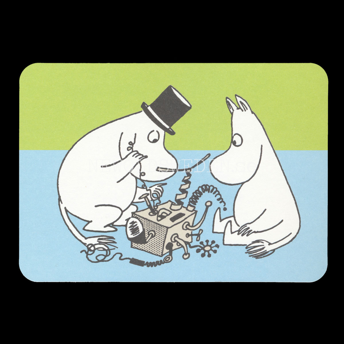 MOOMIN Pastel Postcard - MOOMIN - 350