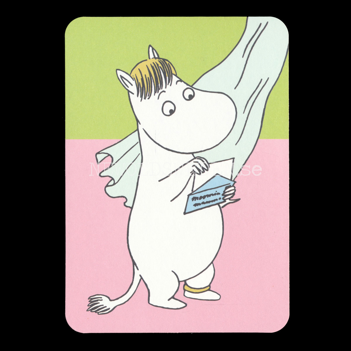 MOOMIN Pastel Postcard - MOOMIN - 350