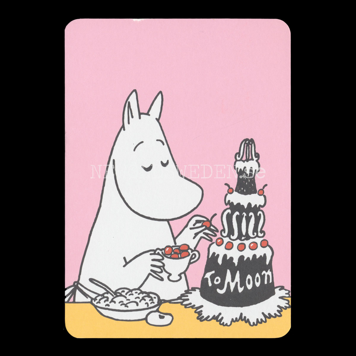 MOOMIN Pastel Postcard - MOOMIN - 350