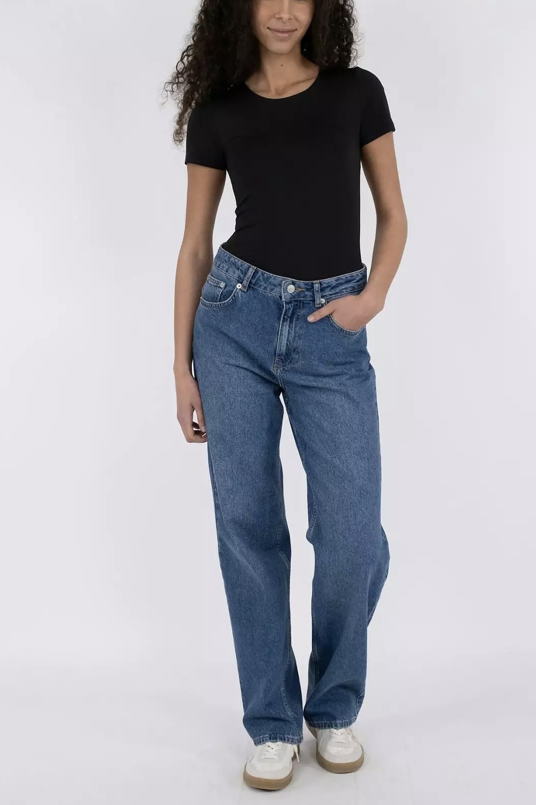 Neo Noir  - Verna Jersey Tee  Black - 3