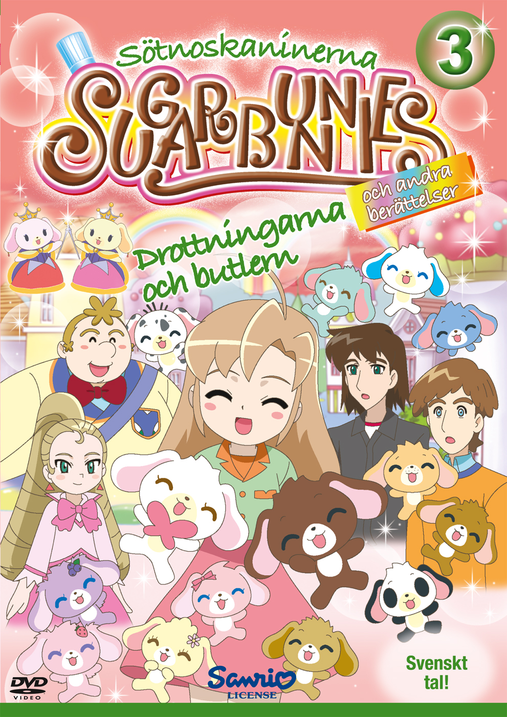 Sötnoskaninerna 3 - Drottingarna och butlern DVD