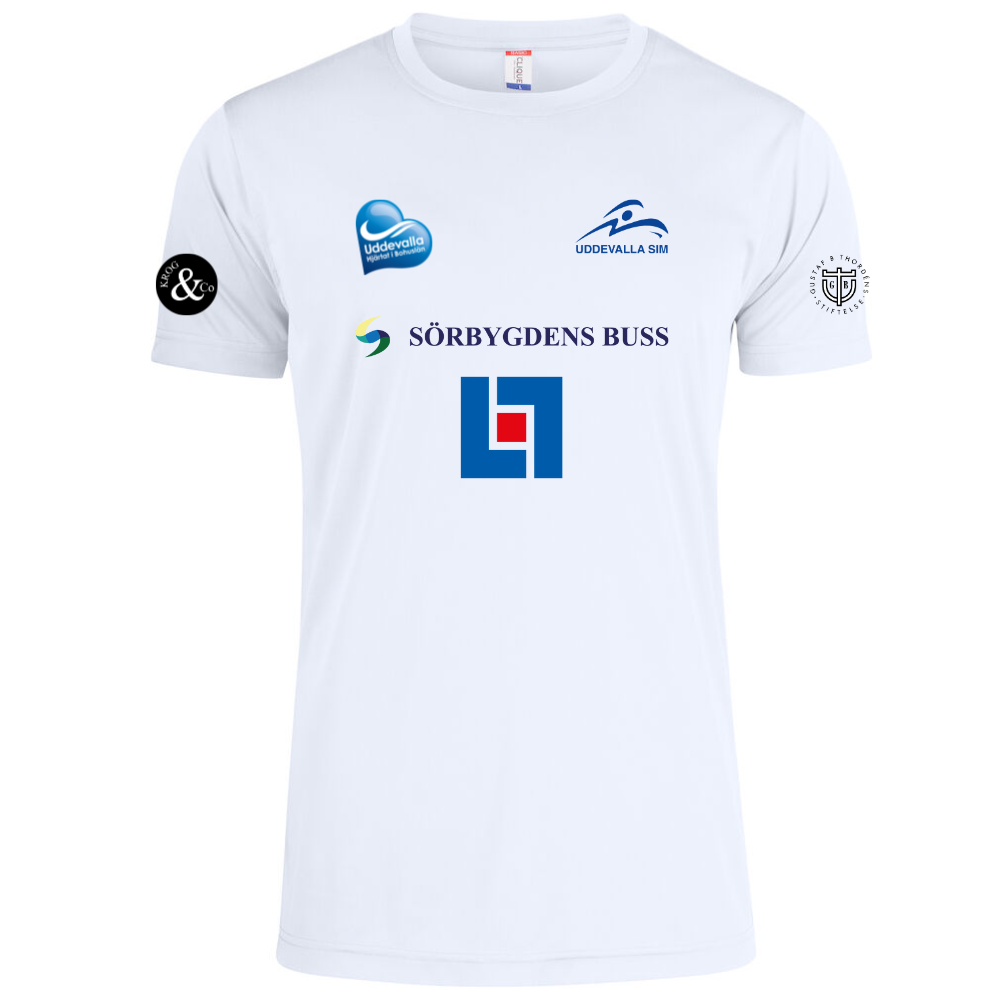 Träningst-shirt, unisex, vuxen. 