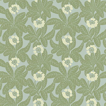 Tapet Primula Field Green / von Brömssen