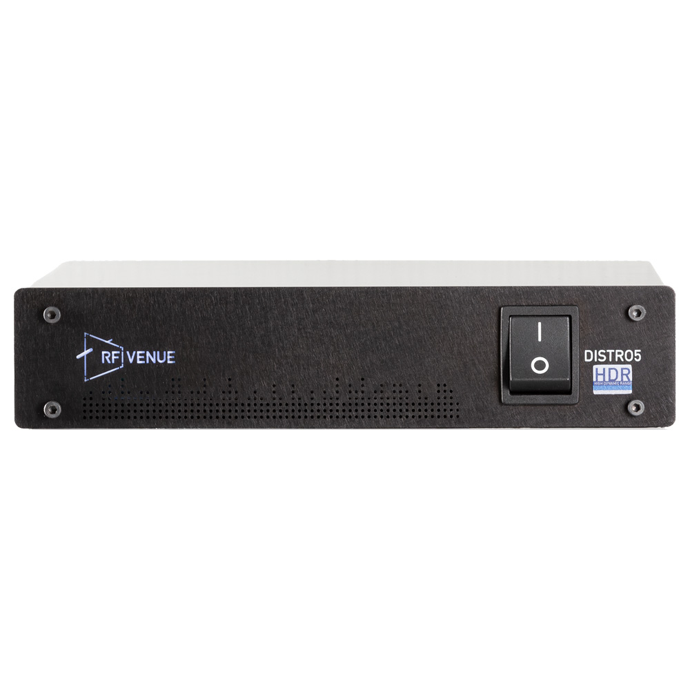 RF Venue - DISTRO5 HDR Antenna Distributor