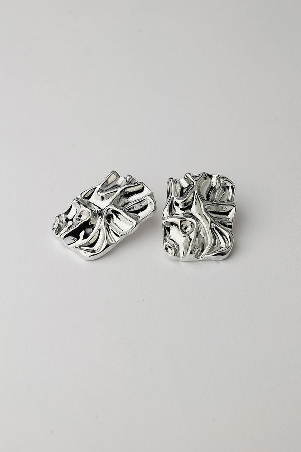 Em Earrings Silver