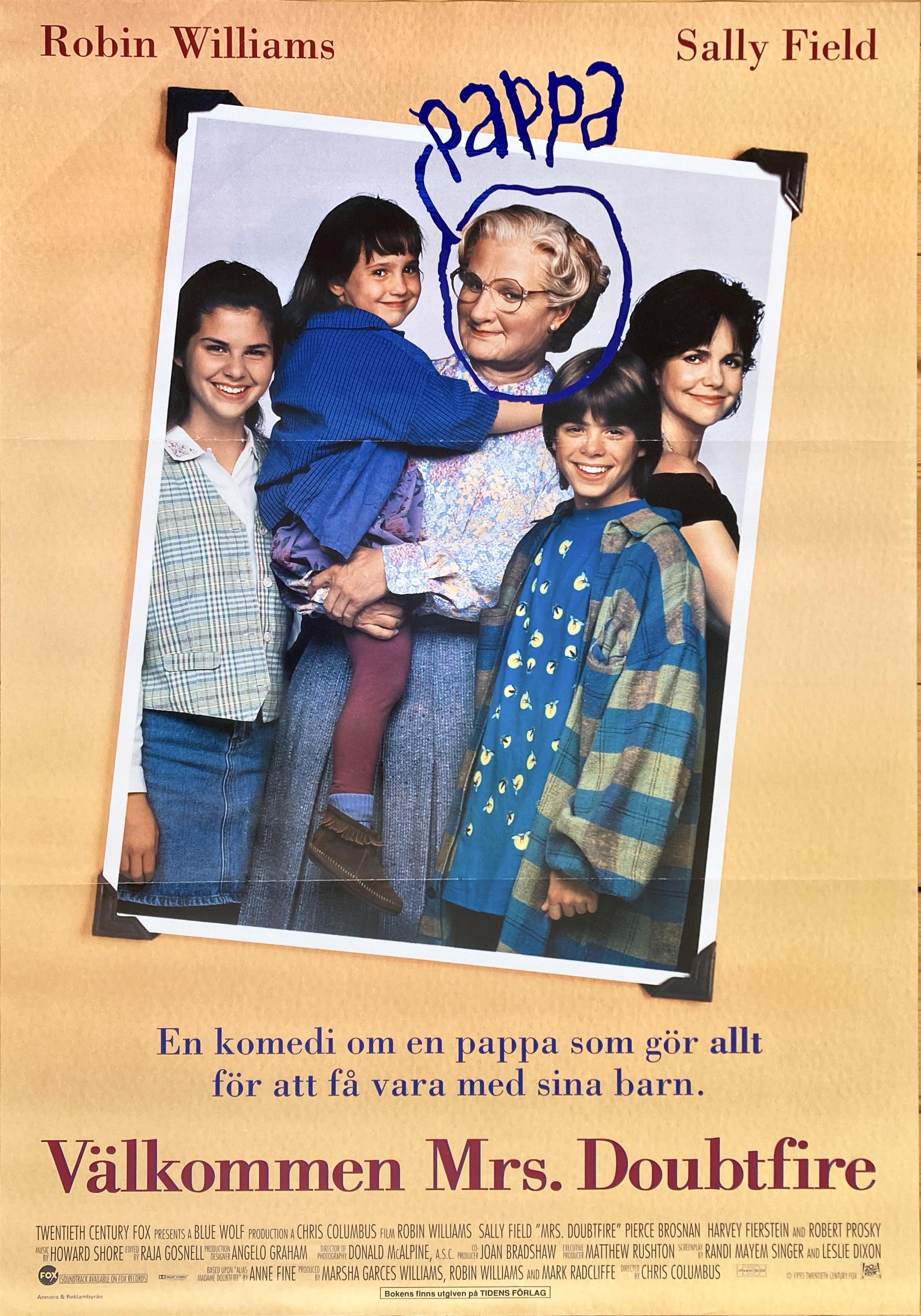 VÄLKOMMEN MRS. DOUBTFIRE (1993)