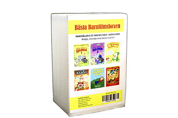Bästa Barnboxen - Våra vänner djuren 1&2, Vettman, Banjo, Kalles klätterträd, Kalle Stropp