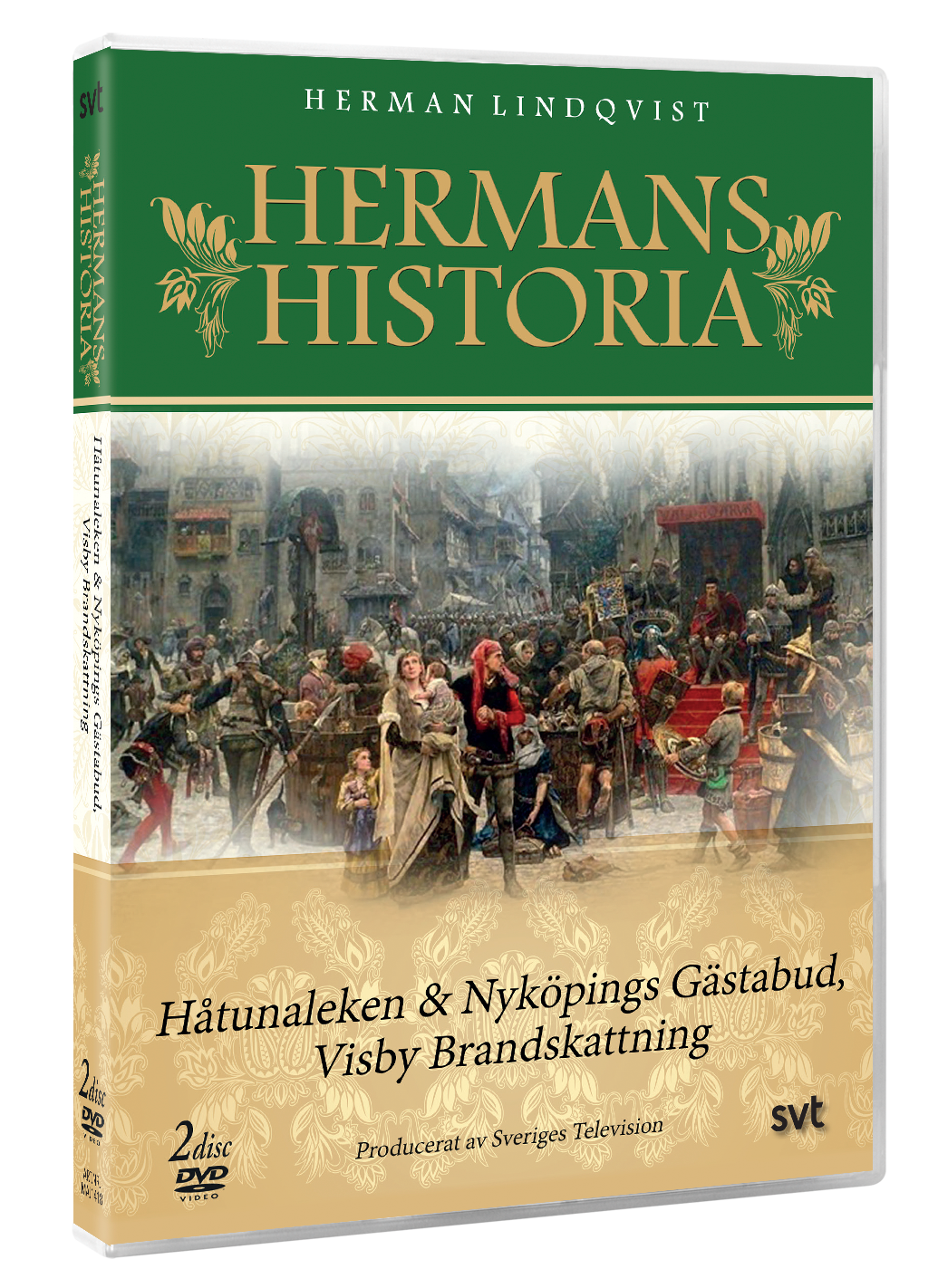 Hermans Historia - Håtunaleken & Nyköpings Gästabud, Visby Brandskattning
