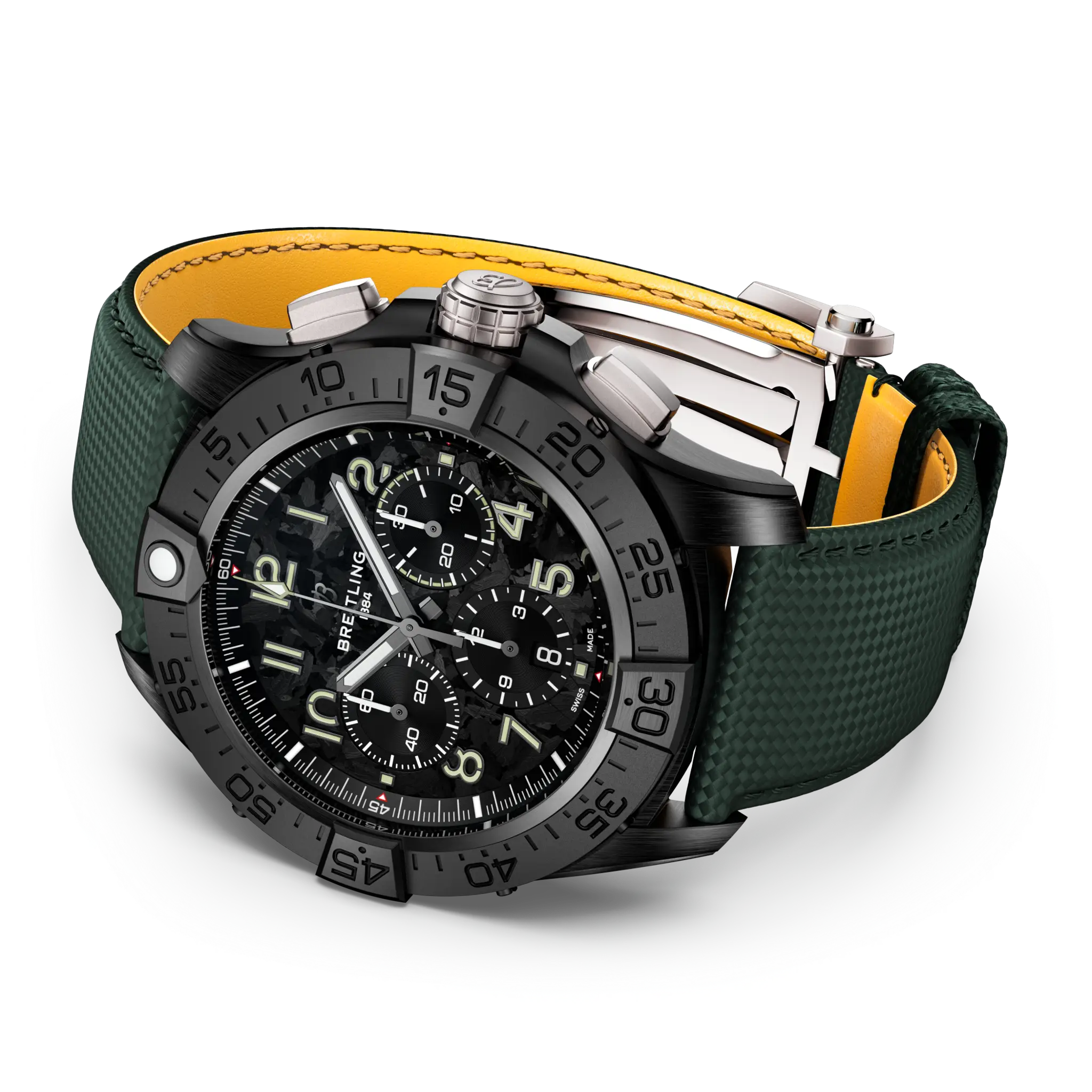 Breitling SB0148101B1X1 Avenger B01 Chronograph 46 Night Mission svart sida
