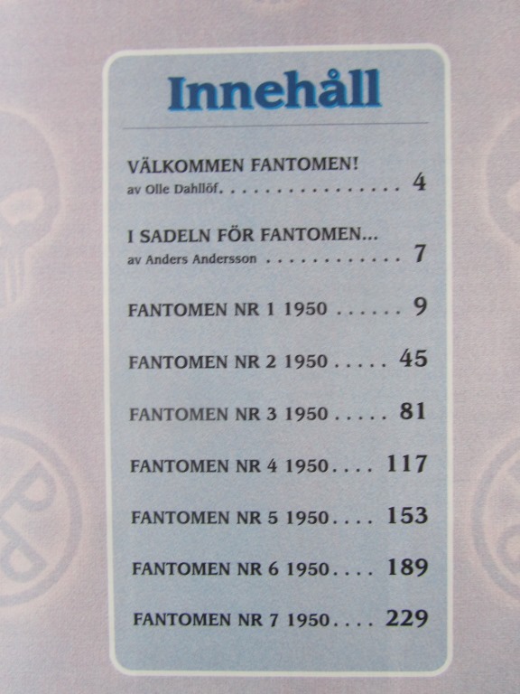 Fantomen Den inbundna årgången 1950 - 2