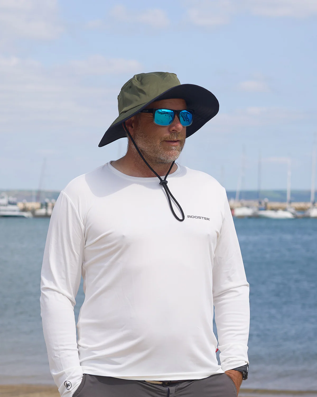 Wide Brimmed UV Hat - 3