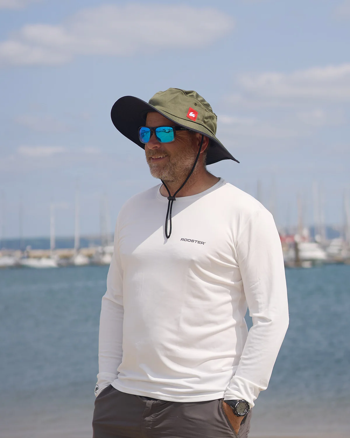Wide Brimmed UV Hat - 5
