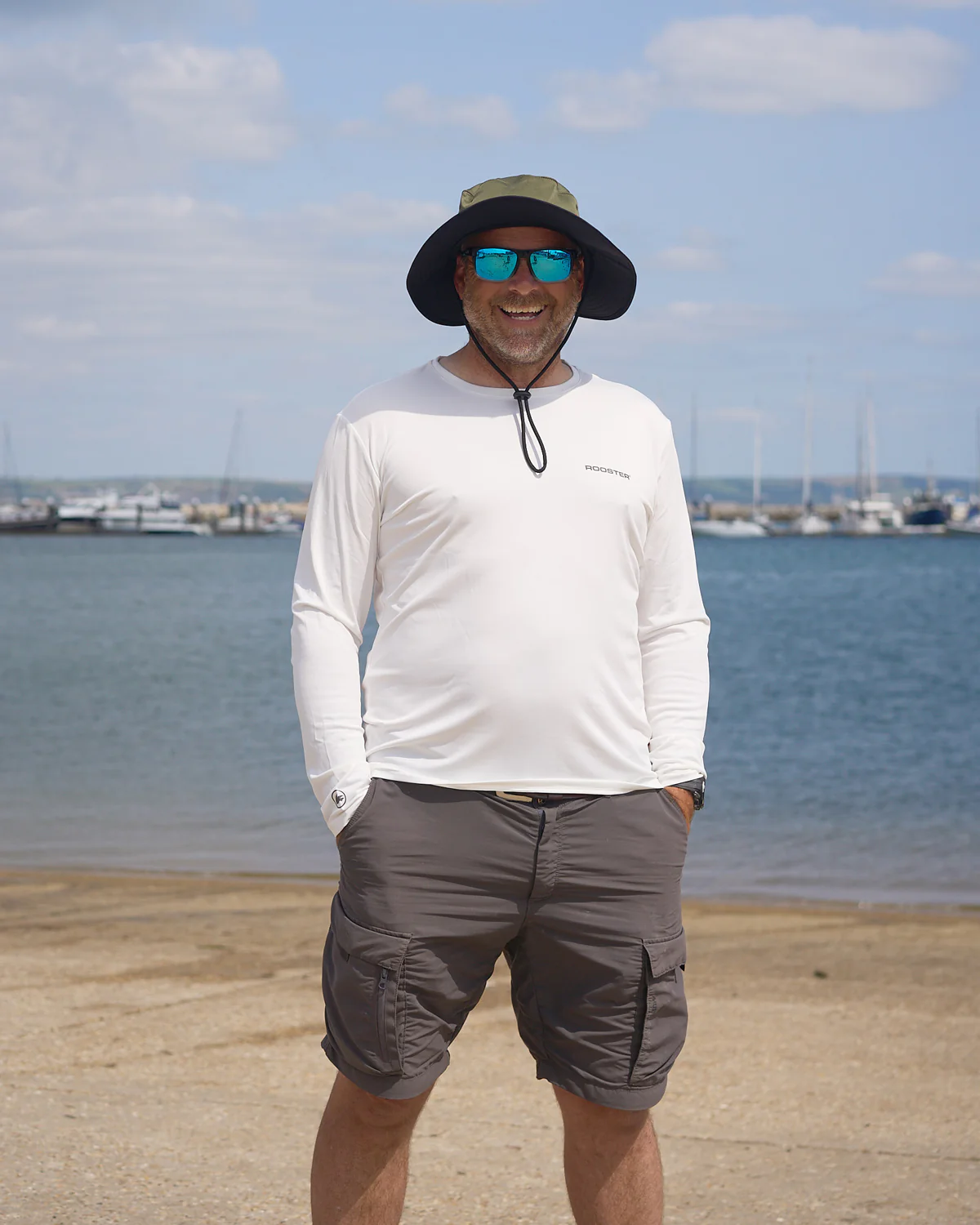 Wide Brimmed UV Hat - 9