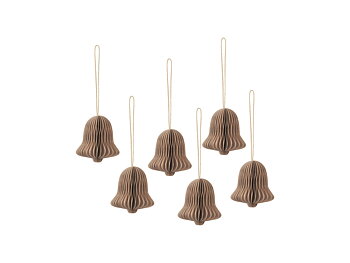 JULGRANSDEKORATION  6-PACK - BEIGE