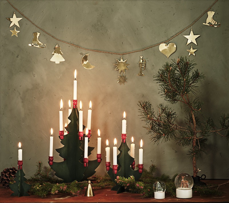 Garland - Ornaments - Genuine Brass - 270 cm - 3