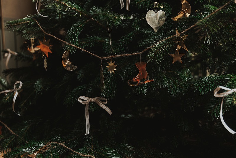 Garland - Ornaments - Genuine Brass - 270 cm - 7