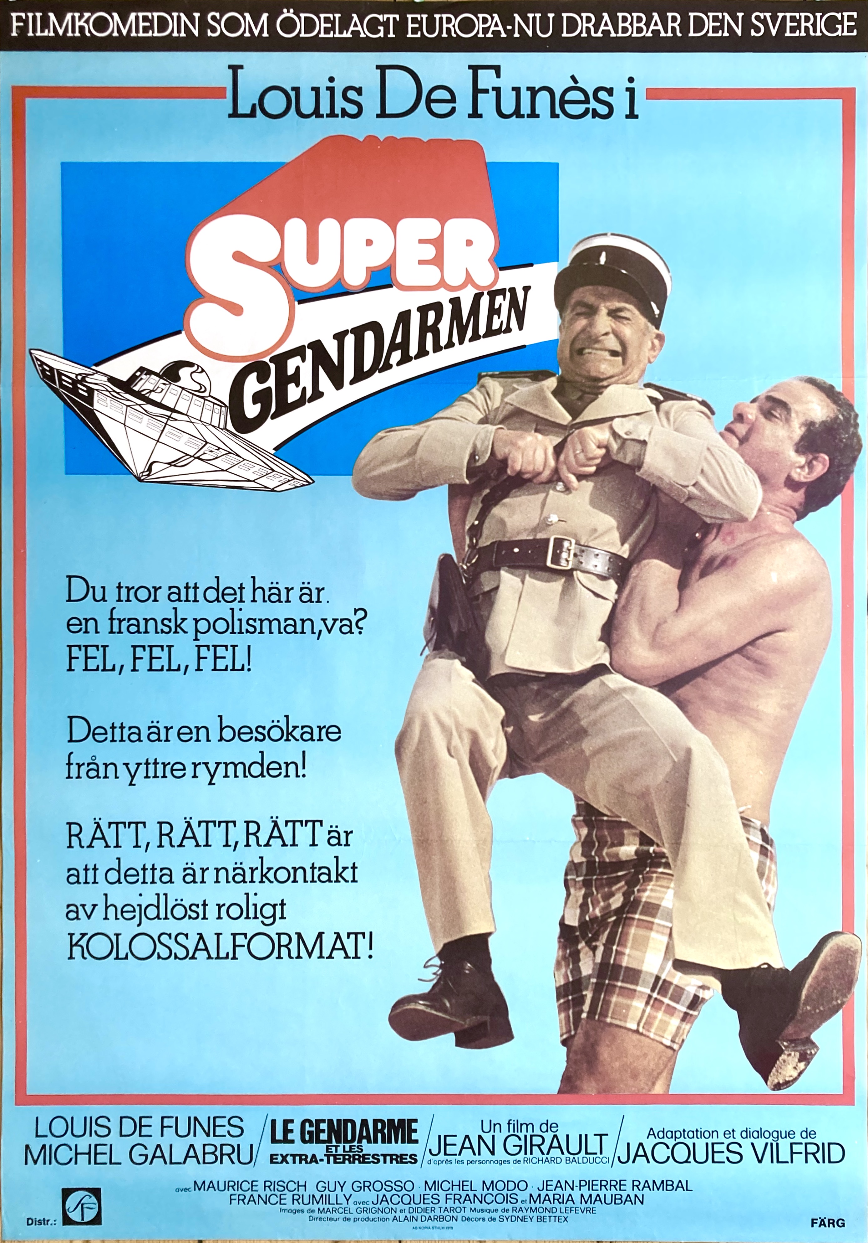  THE GENDARME AND THE EXTRA-TERRESTRIALS (1979)