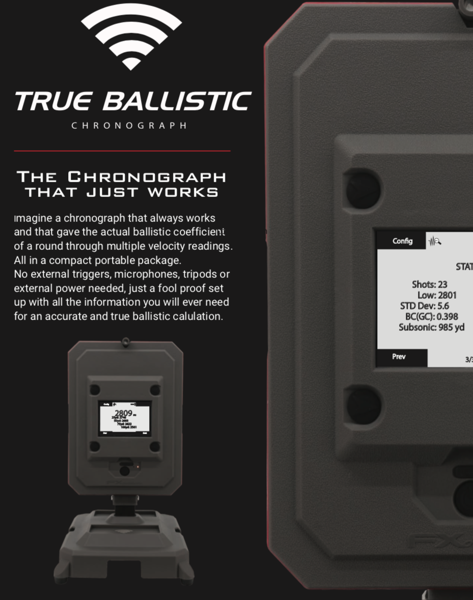 FX Airguns True Ballistic kronograf - 4