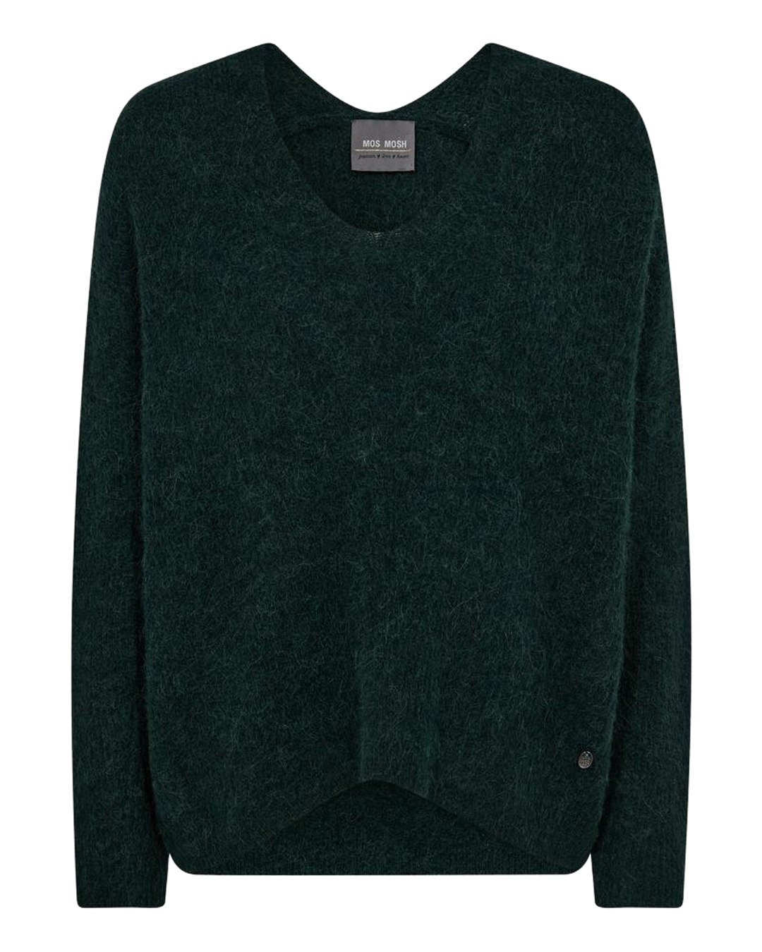 Jumper Thora v-ringad mörk petrol