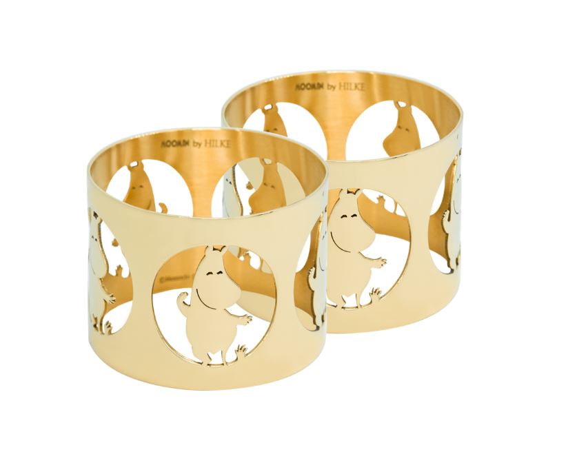 Hilke Moomin  Servettringar 2-pack - 3