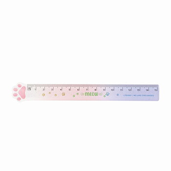 Meow ruler, linjal