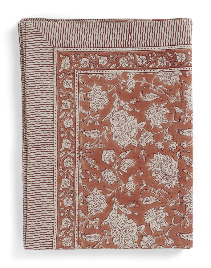 Chamois Linneduk Indian Rose Terracotta