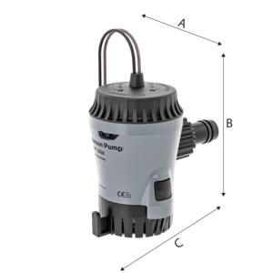 AUTOMATISK LÄNSPUMP AQUA VOID AUTO 500GPH 12V - 3