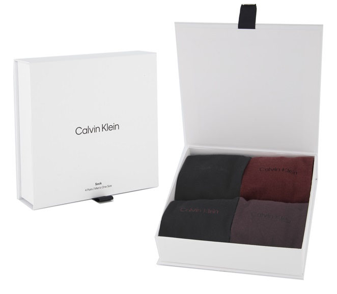 Calvin Klein  Men Sock 4P Giftbox