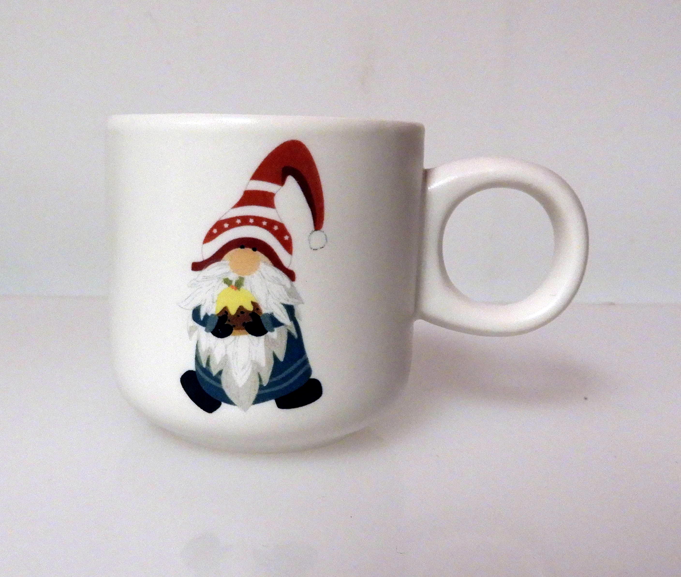 Glögg mugg/ kopp 8,5cl Tomte i Stengods
