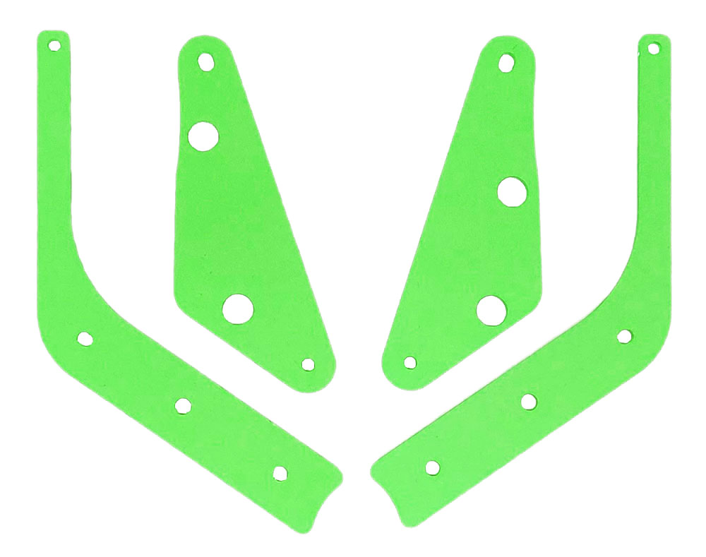 Fluorescent Green Protector Set For Jurassic Park (Stern)