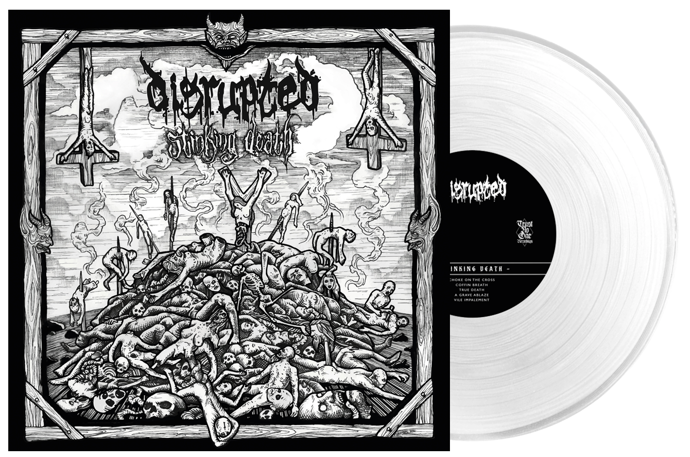 DISRUPTED - Stinking Death LP - 3