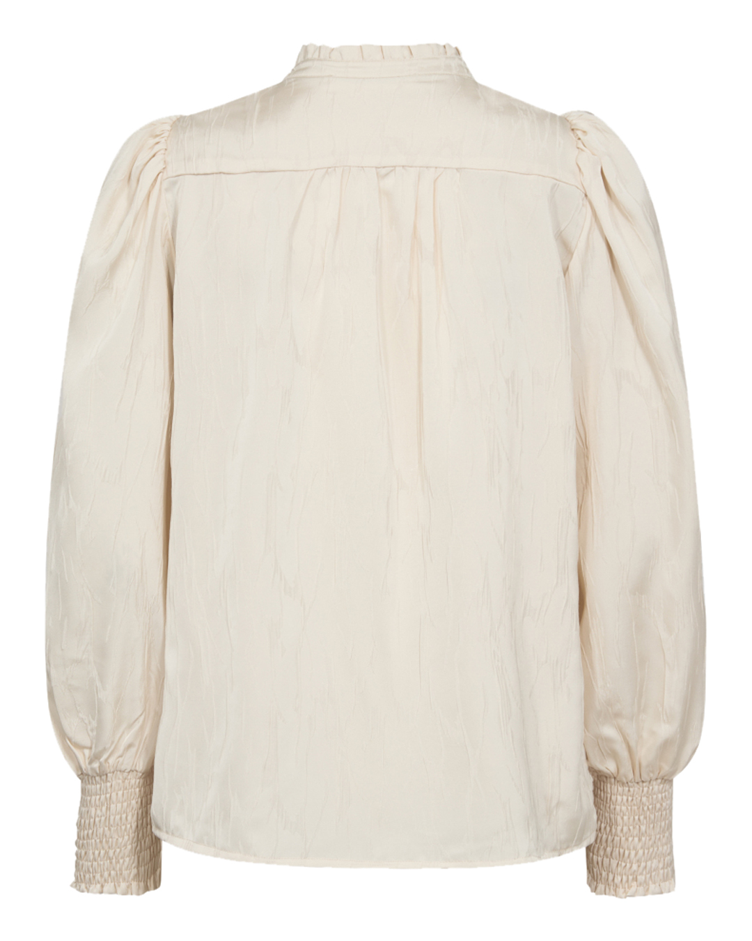 Blus Petra med struktur ljusbeige - 2