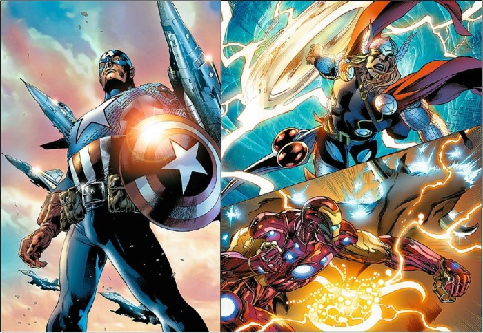 Avengers Marvel Pussel 4x250 Heroic Days - 2