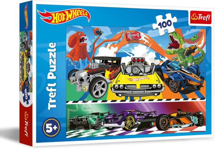 Hot Wheels Pussel 100 Bitar