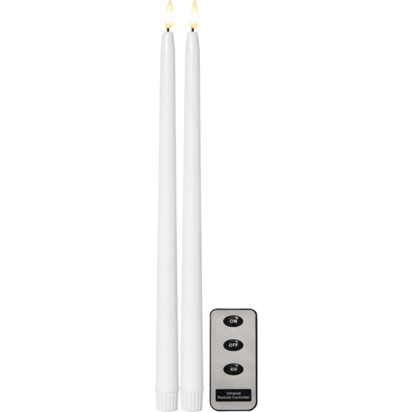 LED antikljus 2-pack 38 cm
