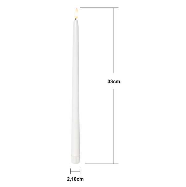 LED antikljus 2-pack 38 cm - 2
