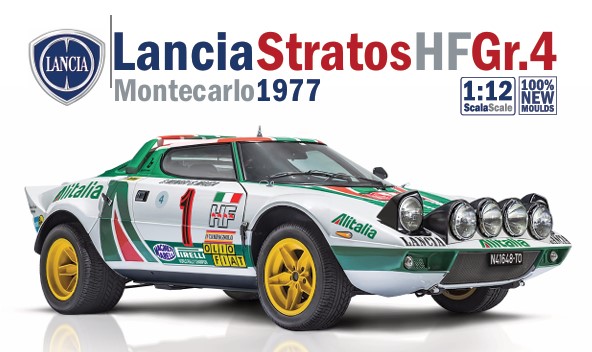 1/12 LanciaStratosHFGr.4 Montecarlo 1977
