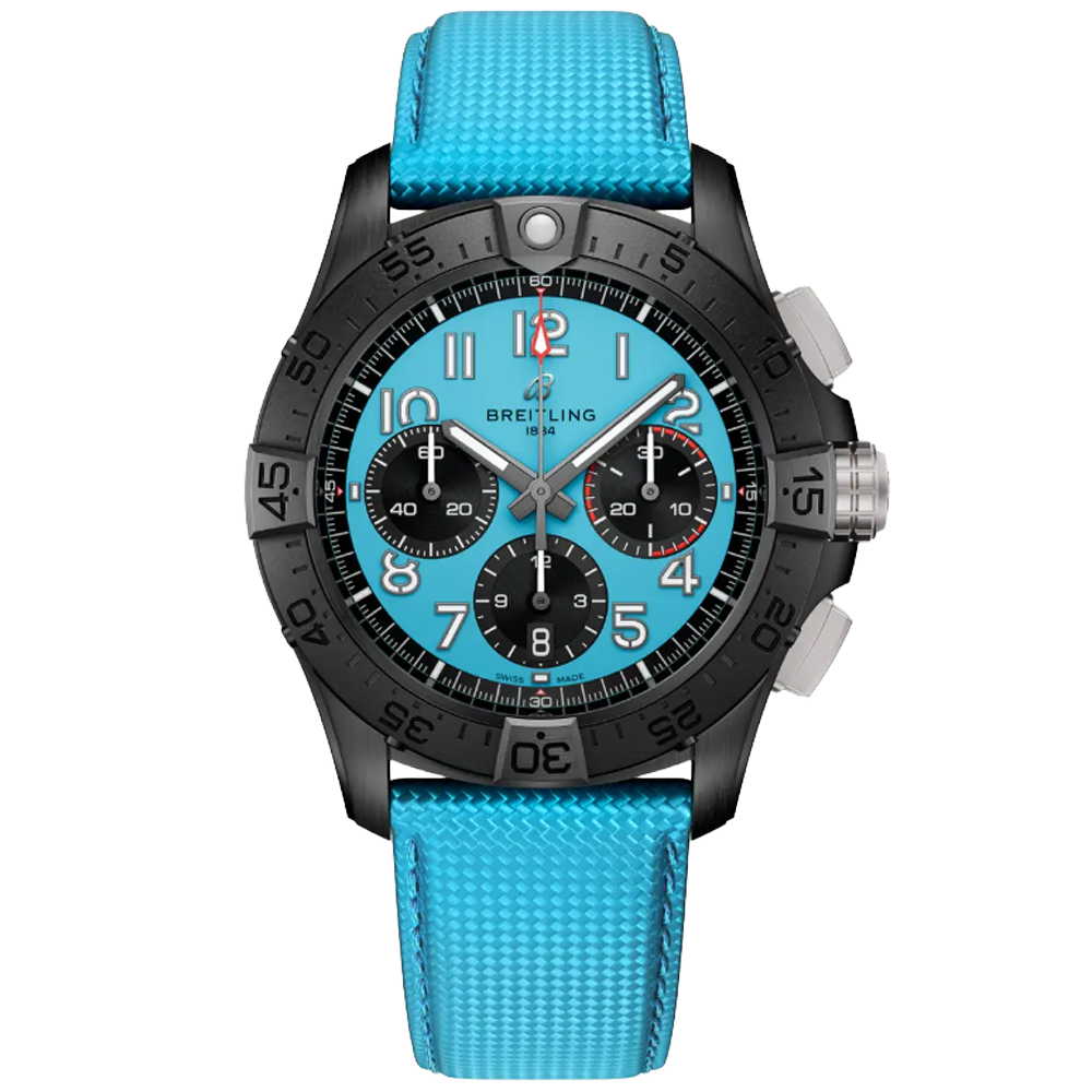 Breitling Avenger B01 Chronograph 42 Night Mission turkos
