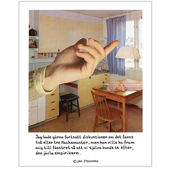 Poster Jan Stenmark 'Nackamaster' small 24x30 cm