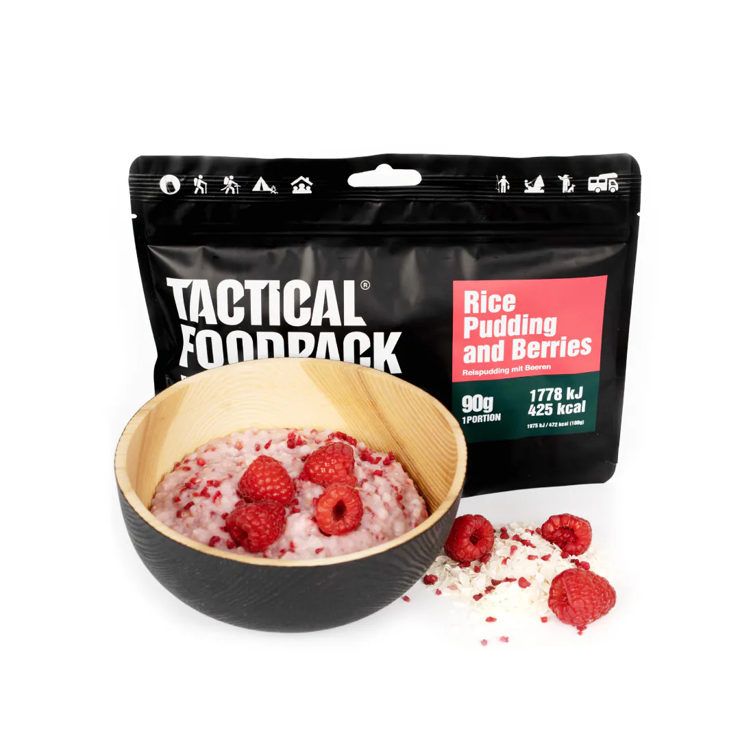 Rispudding med Bär 90g | Rice Pudding and berries - tactical