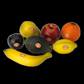 Remo Fruit Shaker Citron / Banan / Äpple / Avokado / Apelsin / Plommon