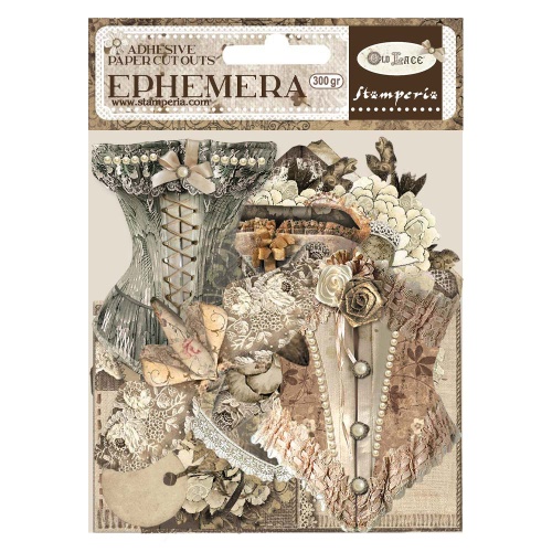Stamperia Old Lace Adhesive Cut-outs Ephemera 