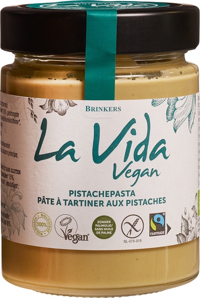 vegansk ekologisk spread med pistage