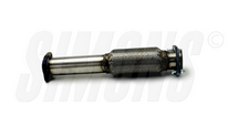 Flexrör mellan Kat och 2,5" sportsystem 9-5
