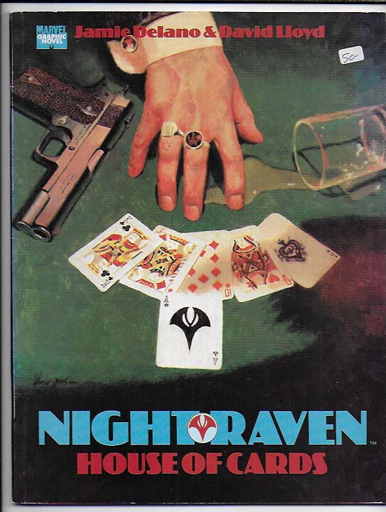 Marvel Graphic Novel: Night Raven: House of Cards SC FN+ Prislapp