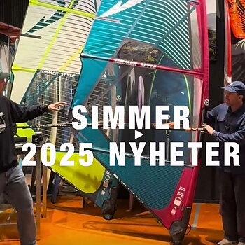 Simmer nyheter 2025. Segel och brädor