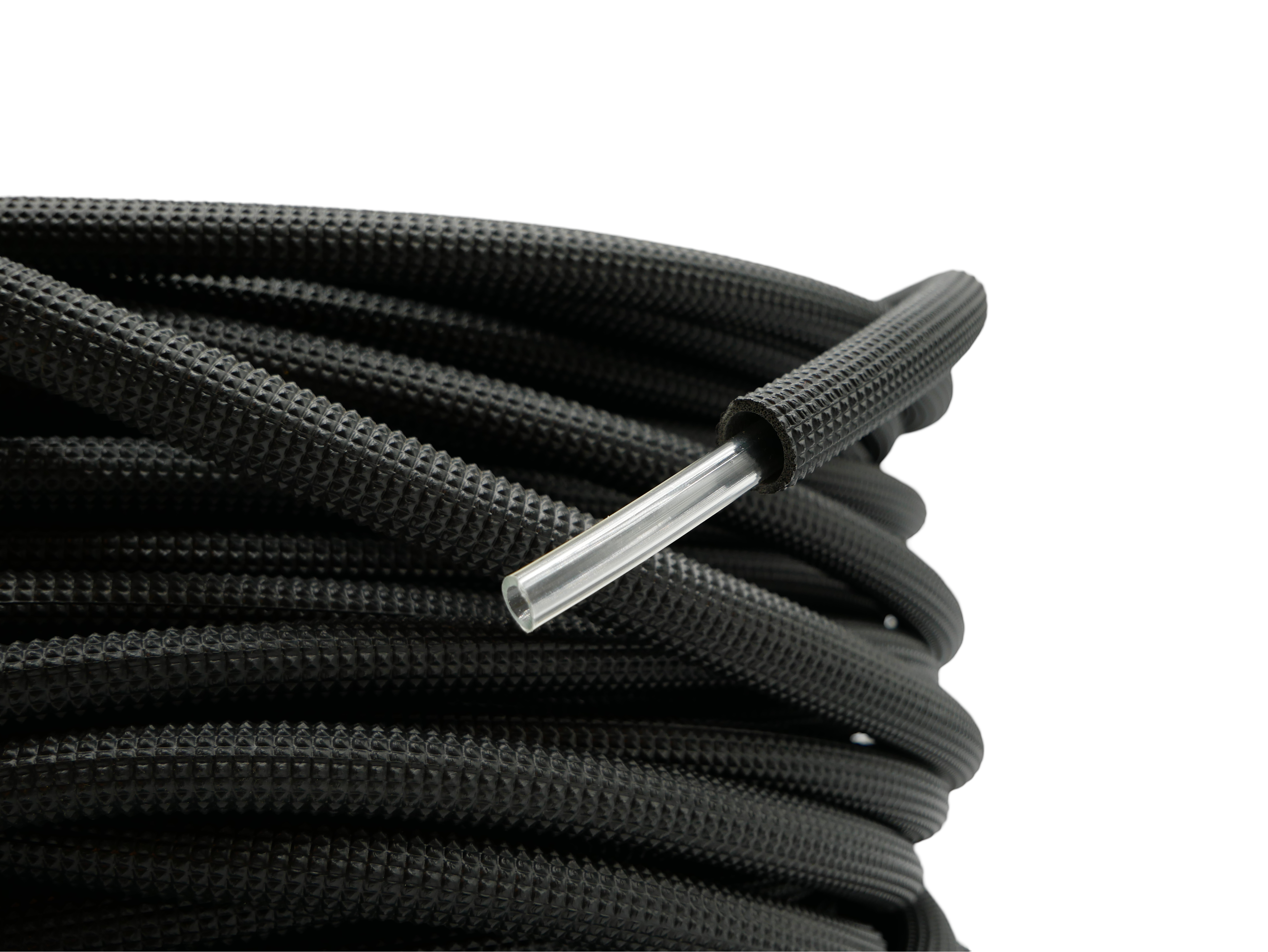 Kondensvatten slang 6*9 med isolering 50m PVC+PE