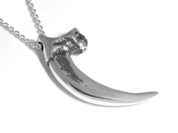 Harpya Klo Halsband,  Örnklo Smycke i Silver