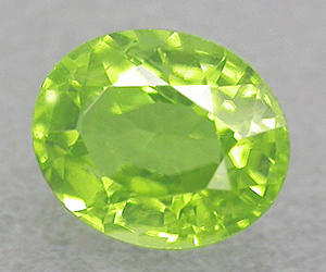 Peridoto de corte ovalado de 1,18 ct, piedra preciosa de peridoto suelta natural - 3